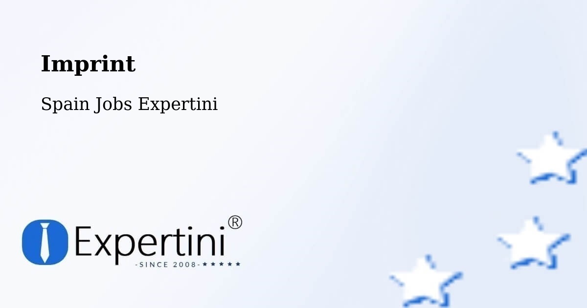 Imprint – Celadas - Spain Jobs Expertini